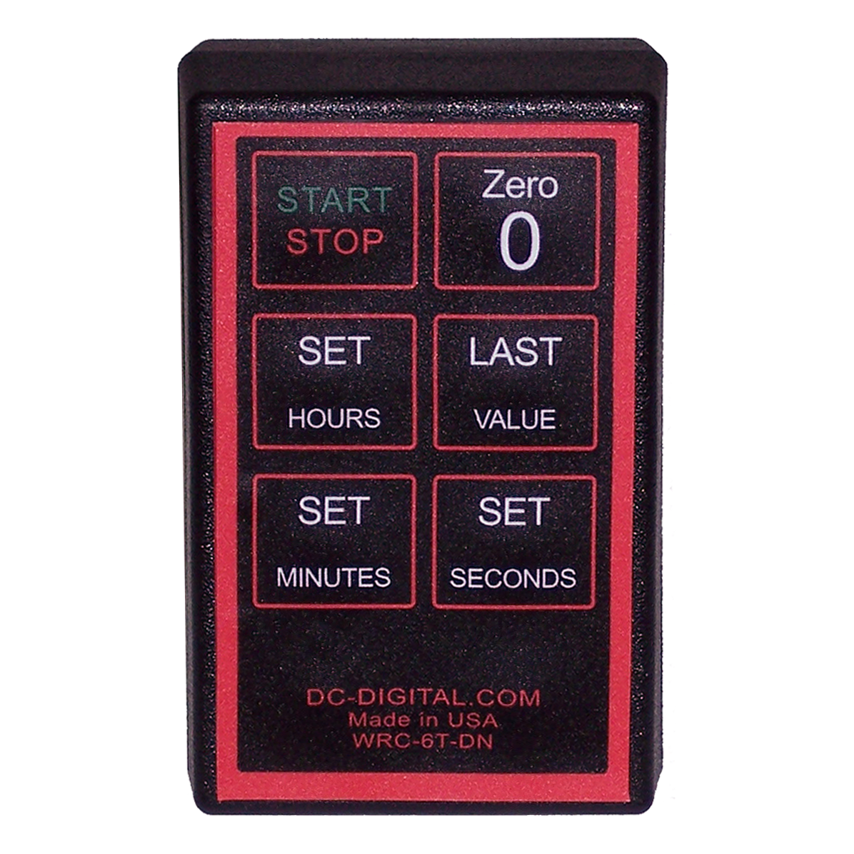 (WRC-6T) Wireless Handheld Remote Control for DC-Digital Countdown Timers